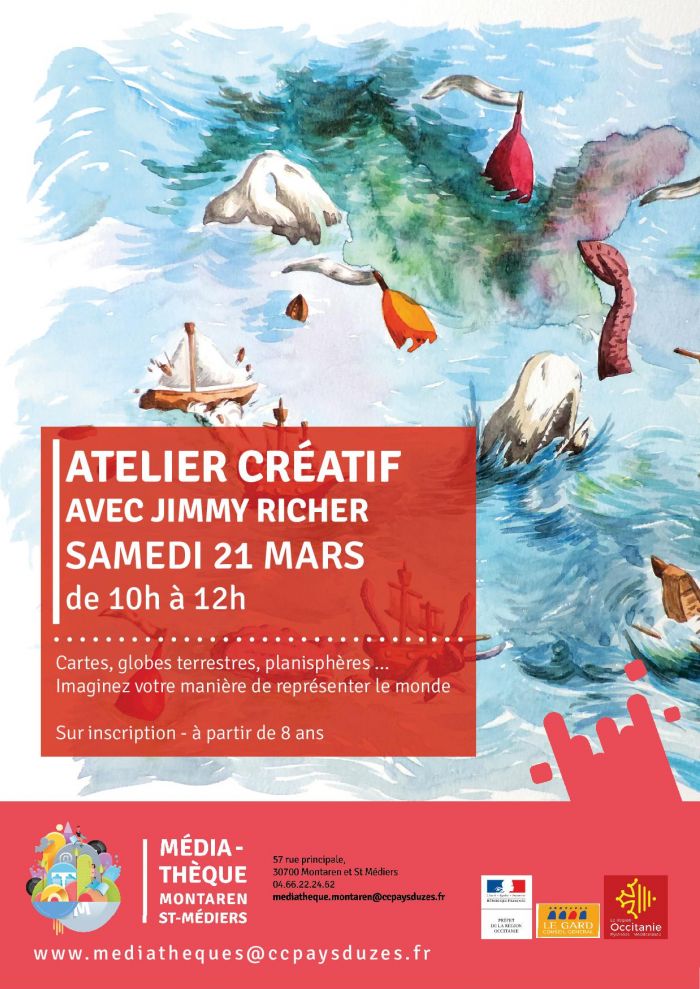 Atelier créatif avec Jimmy RICHER