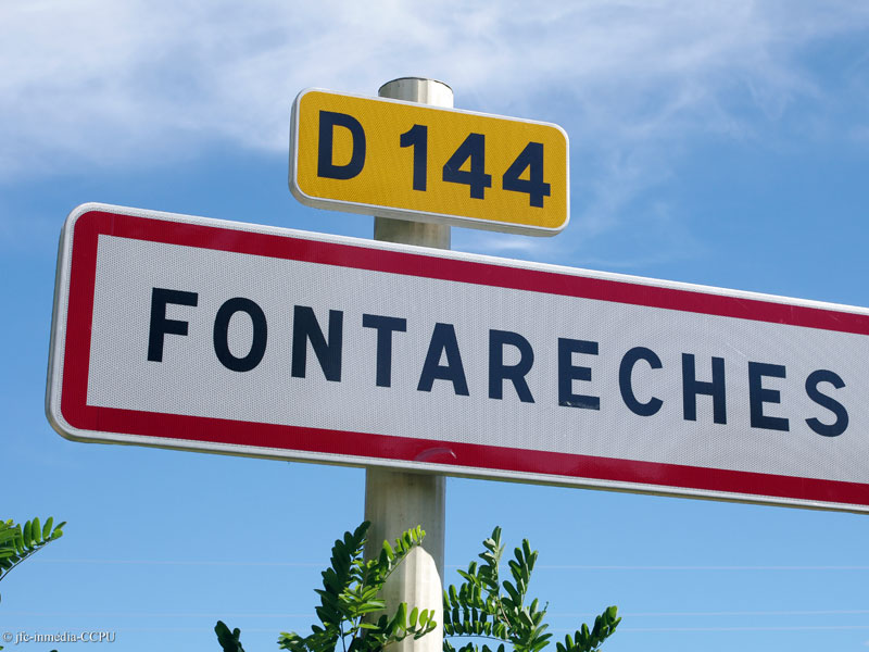 Fontareches Panneau