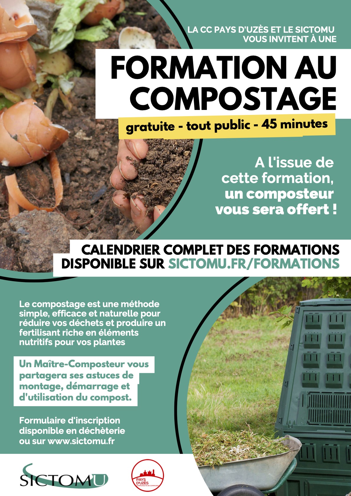 affiche formation compostage SICTOMU gnrique CCPU