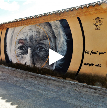 Fresque à Fontarèches