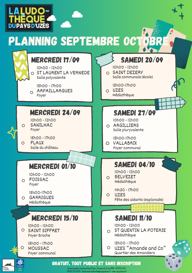 planning sept oct 2025
