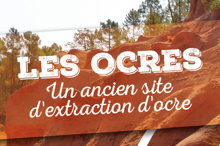 Le sentier des ocres à Saint Laurent la Vernède