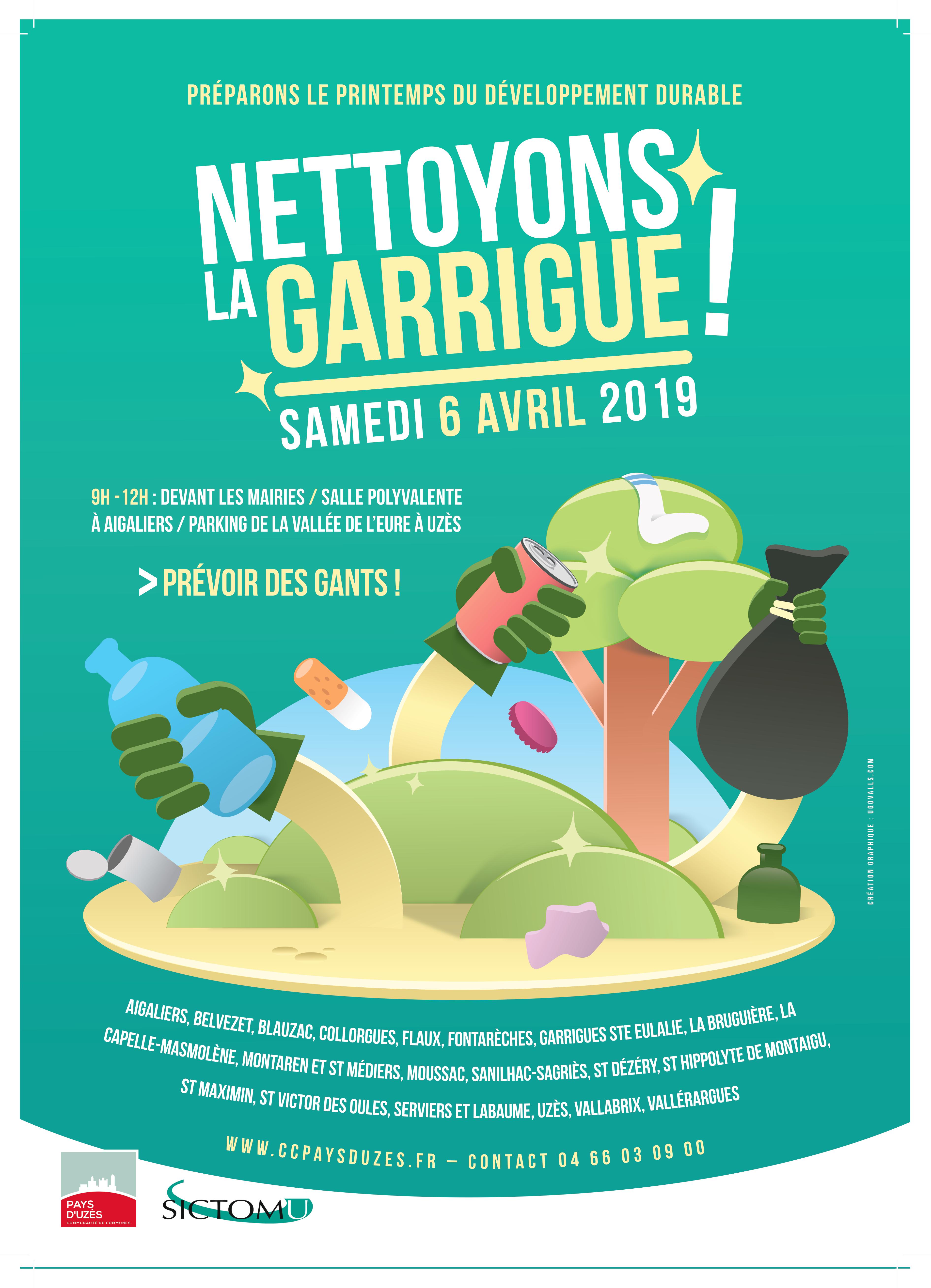 Nettoyons la garrigue