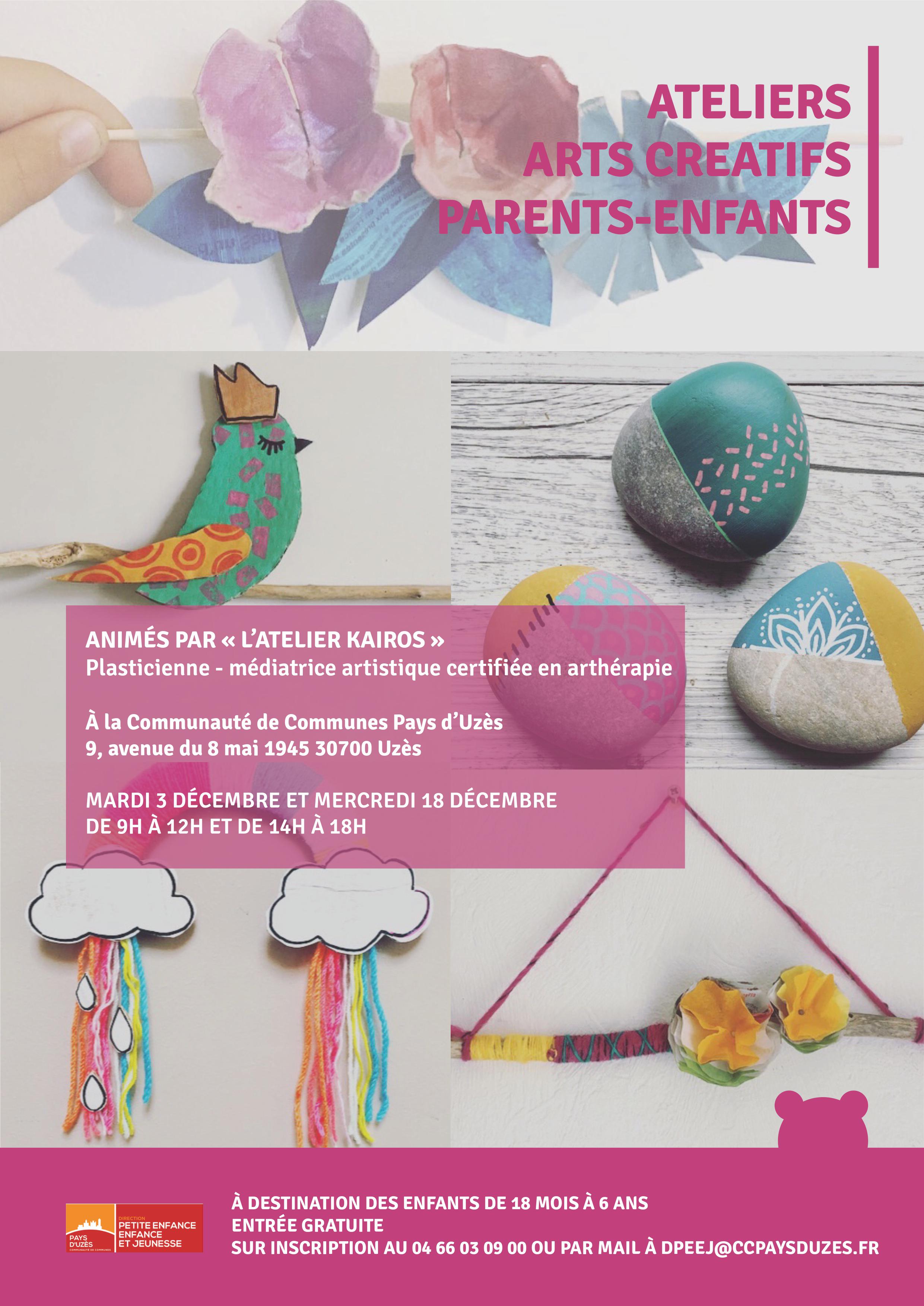 Ateliers arts créatifs parent-enfants