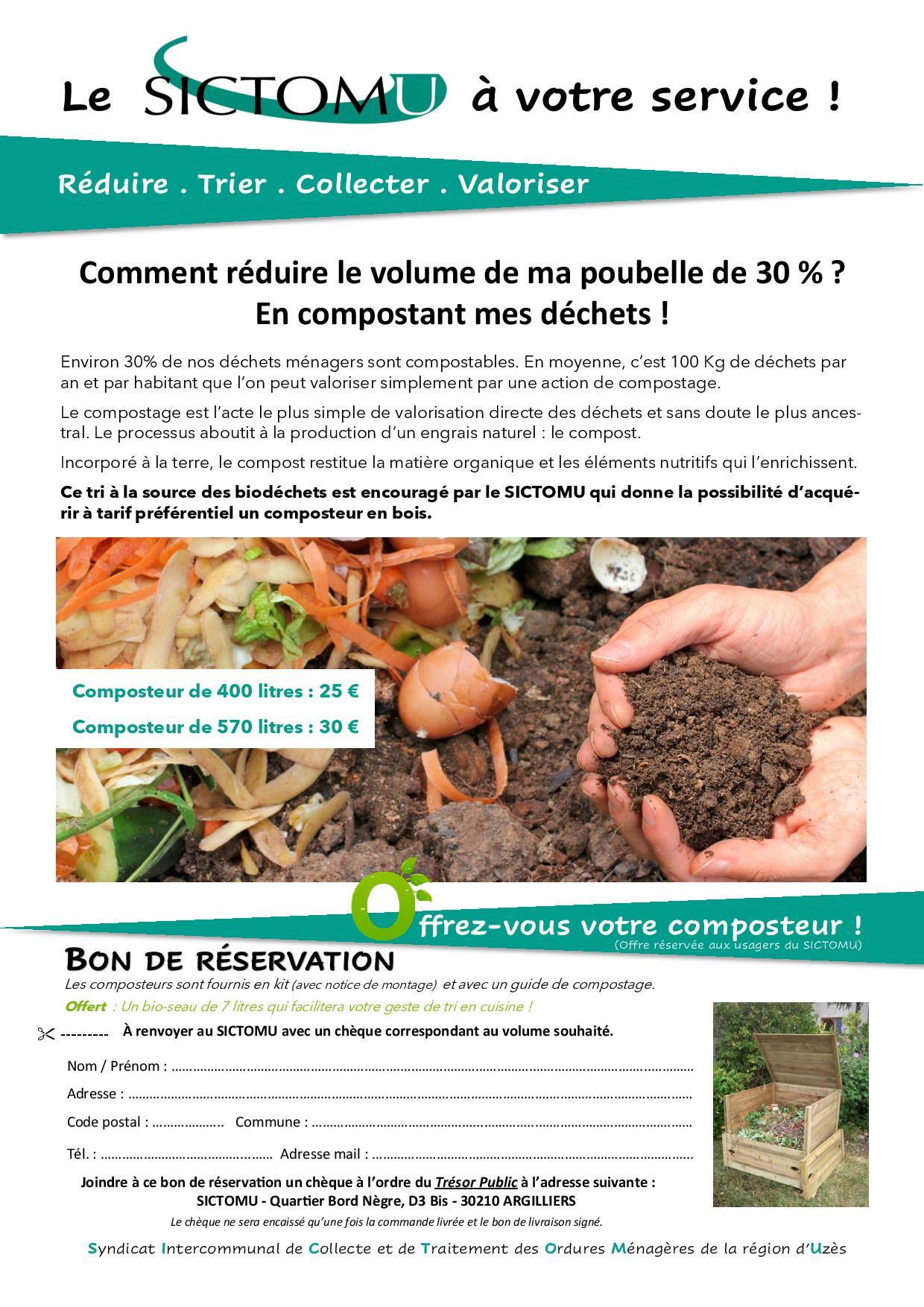 Compostez vos déchets !
