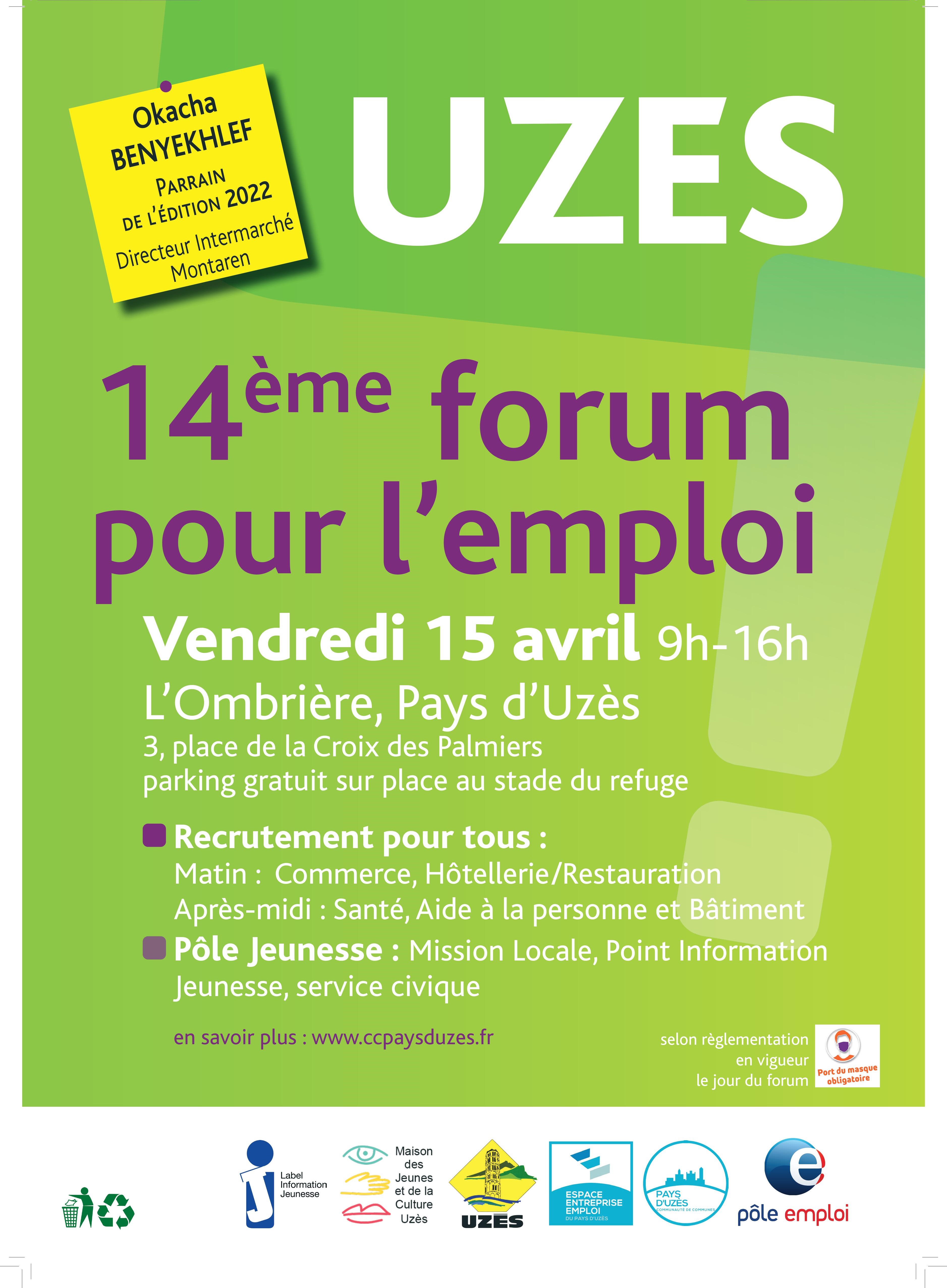 Forum pour l'emploi 2022