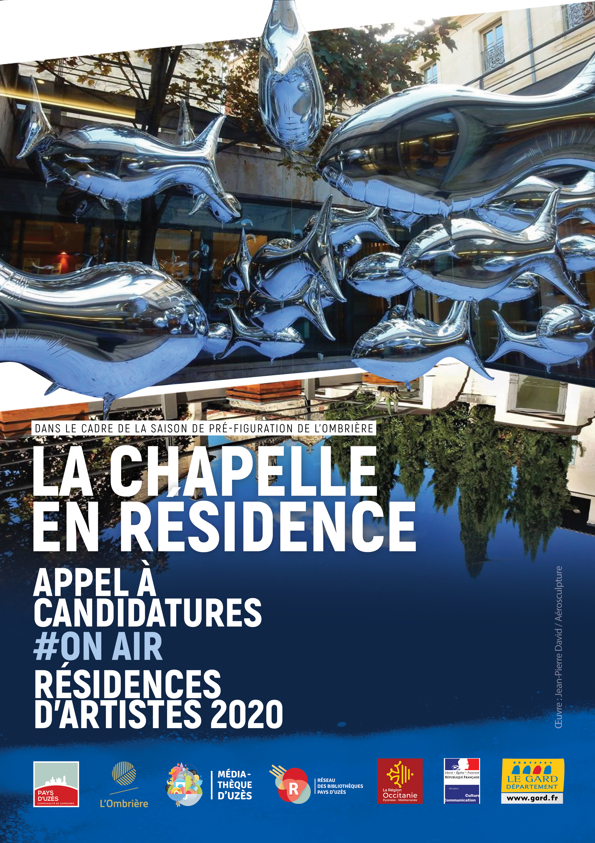 Appel à candidatures 2020 - Résidences d'Artistes - Chapelle de la médiathèque d'Uzès