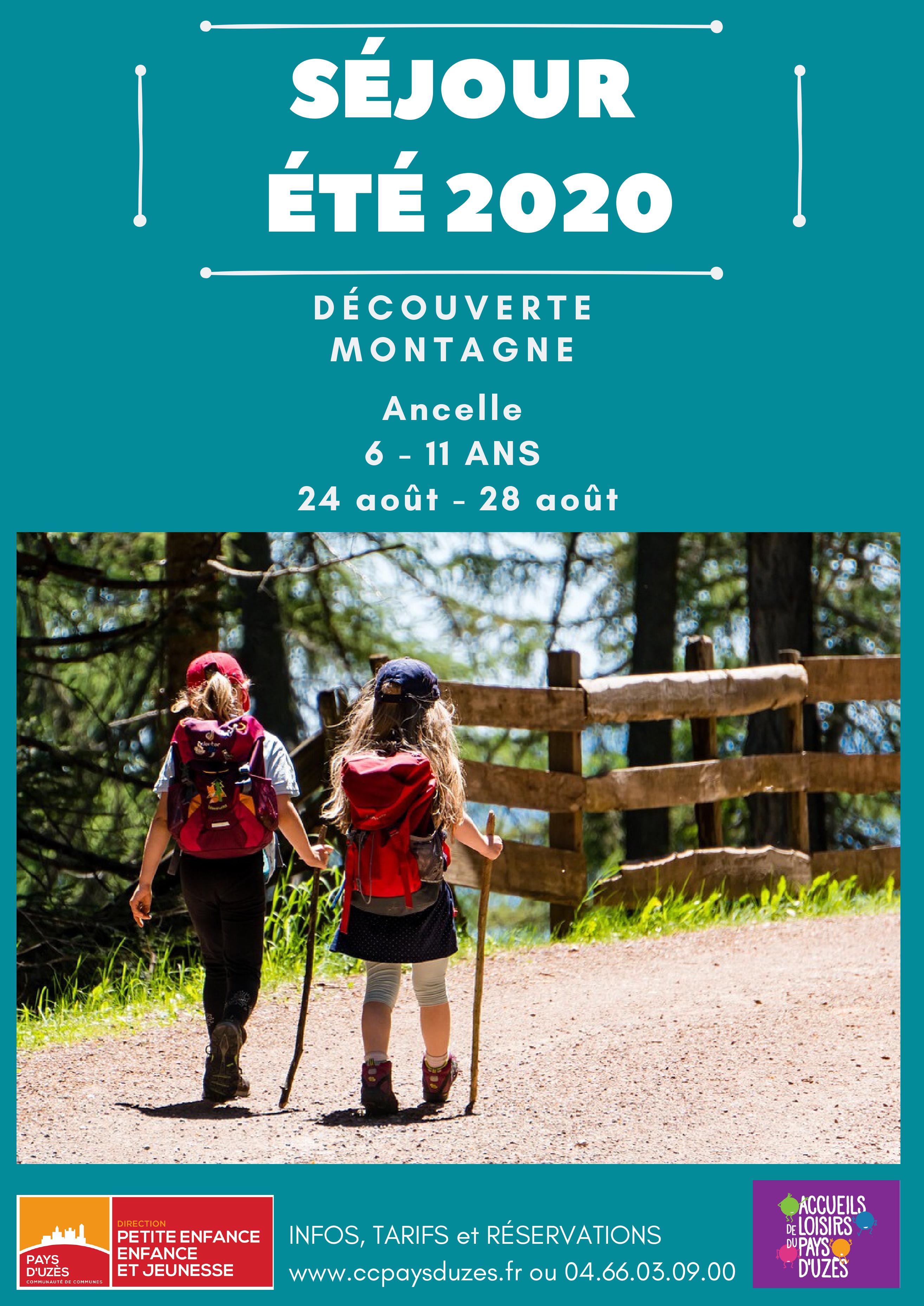 Séjour Été 2020