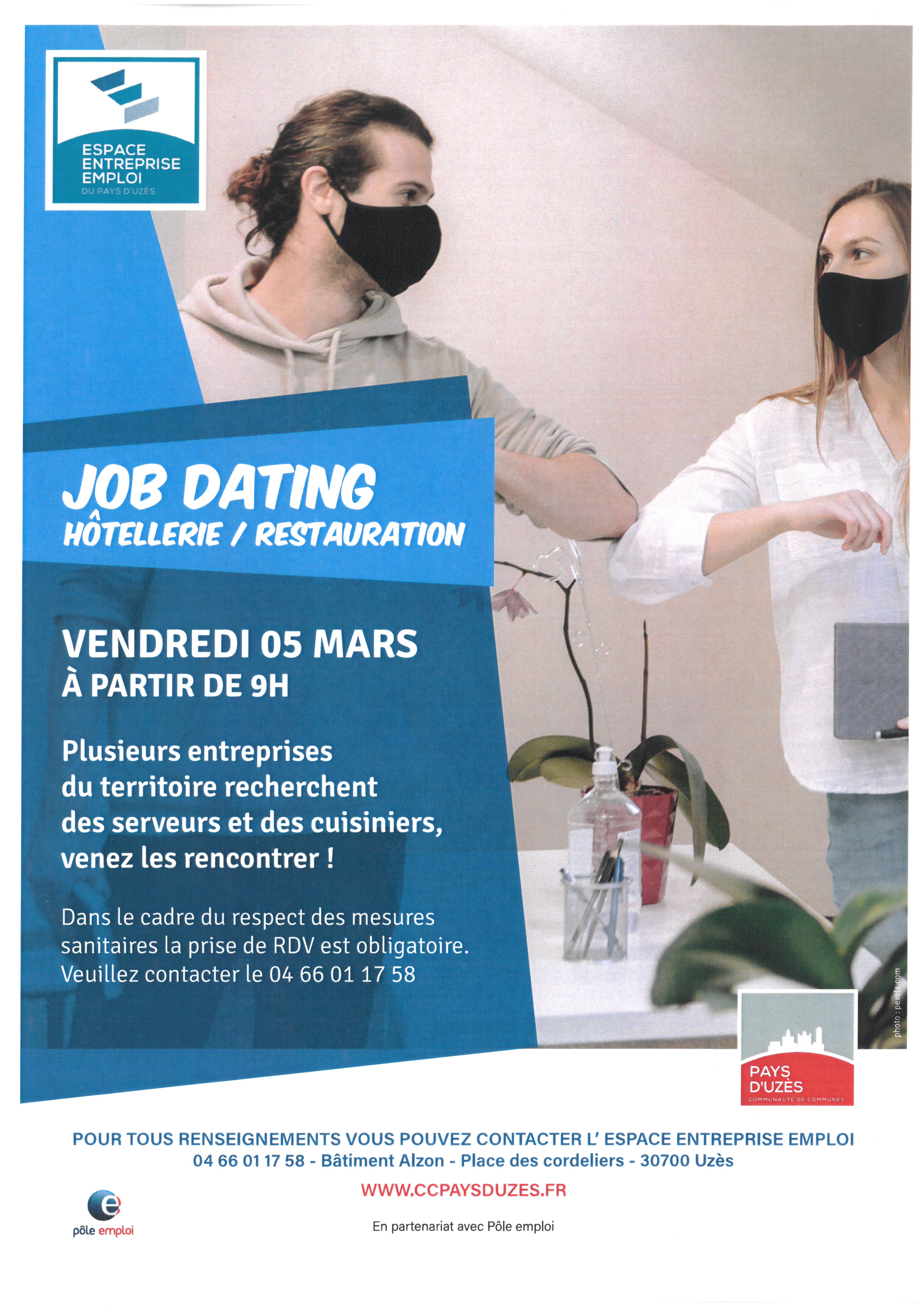 Job Dating Hôtellerie/restauration