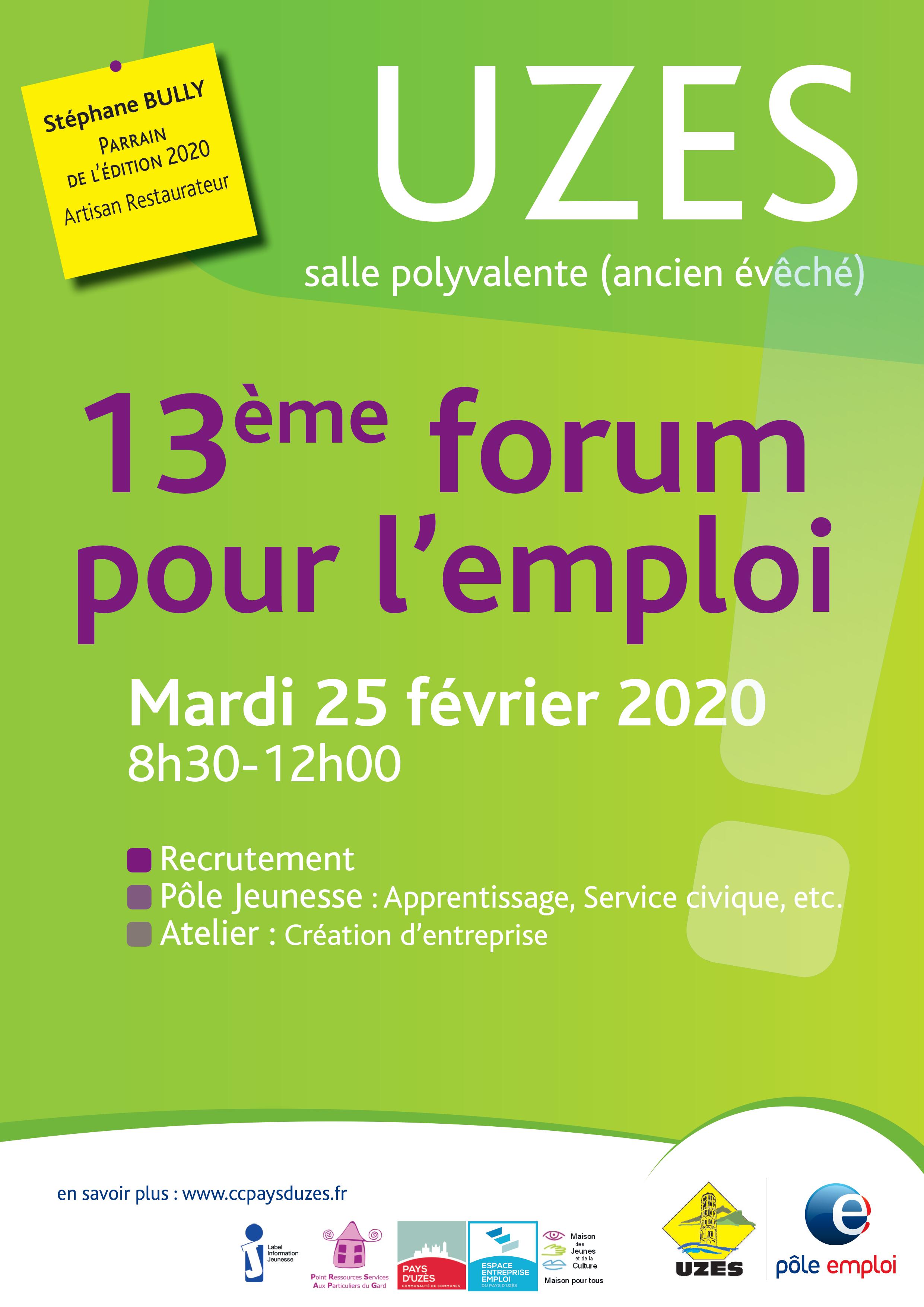 13ème Forum pour l'Emploi