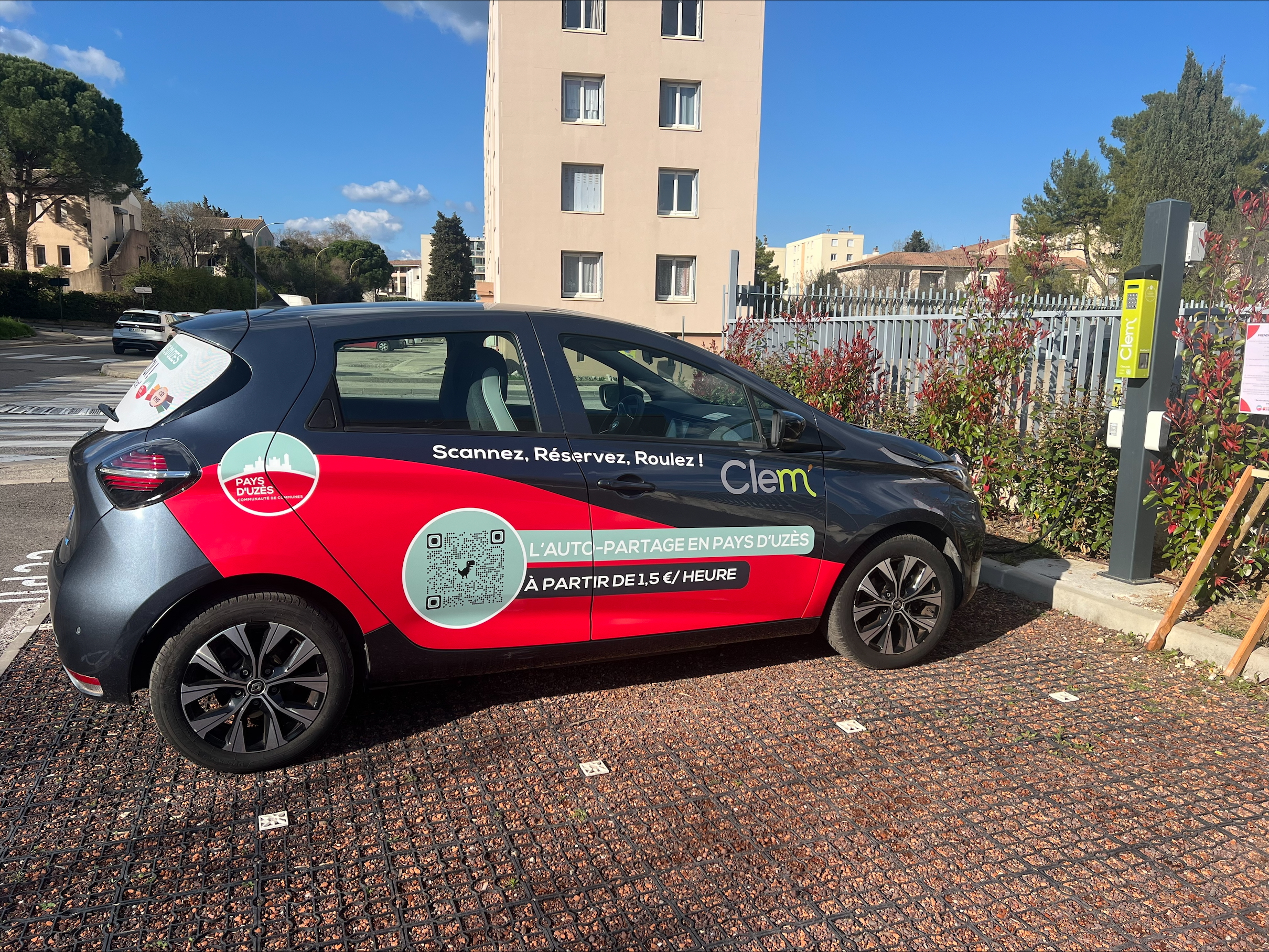 Auto-partage en Pays d'Uzès
